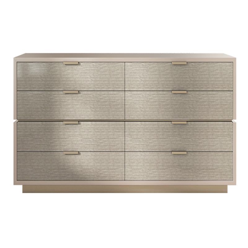 16.38-inch Width Storage Chest Modern Storage Chest Dresser with 3/8/5 Drawers 47"L x 17"W x 36"H Dark Gray Solid Wood Clearhalo 'Bedroom Furniture' 'Dressers & Chests' 'dressers_chests' 'furn' 'furn_dressers_chests' 'Furniture' 6822702