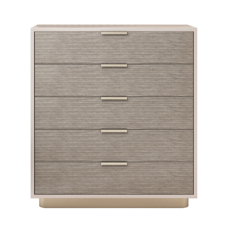16.38-inch Width Storage Chest Modern Storage Chest Dresser with 3/8/5 Drawers 18"L x 17"W x 23"H Light Gray Solid Wood Clearhalo 'Bedroom Furniture' 'Dressers & Chests' 'dressers_chests' 'furn' 'furn_dressers_chests' 'Furniture' 6822707