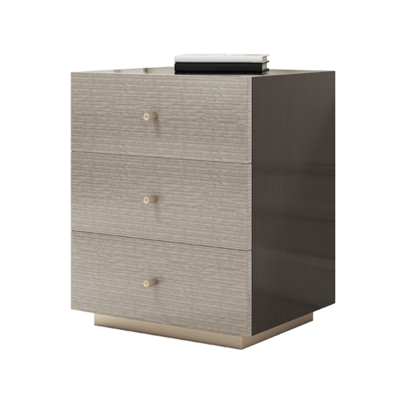 16.38-inch Width Storage Chest Modern Storage Chest Dresser with 3/8/5 Drawers 35"L x 16"W x 43"H Smoke Gray Solid Wood Clearhalo 'Bedroom Furniture' 'Dressers & Chests' 'dressers_chests' 'furn' 'furn_dressers_chests' 'Furniture' 6822714