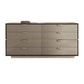 16.38-inch Width Storage Chest Modern Storage Chest Dresser with 3/8/5 Drawers 63"L x 17"W x 36"H Smoke Gray Solid Wood Clearhalo 'Bedroom Furniture' 'Dressers & Chests' 'dressers_chests' 'furn' 'furn_dressers_chests' 'Furniture' 6822717