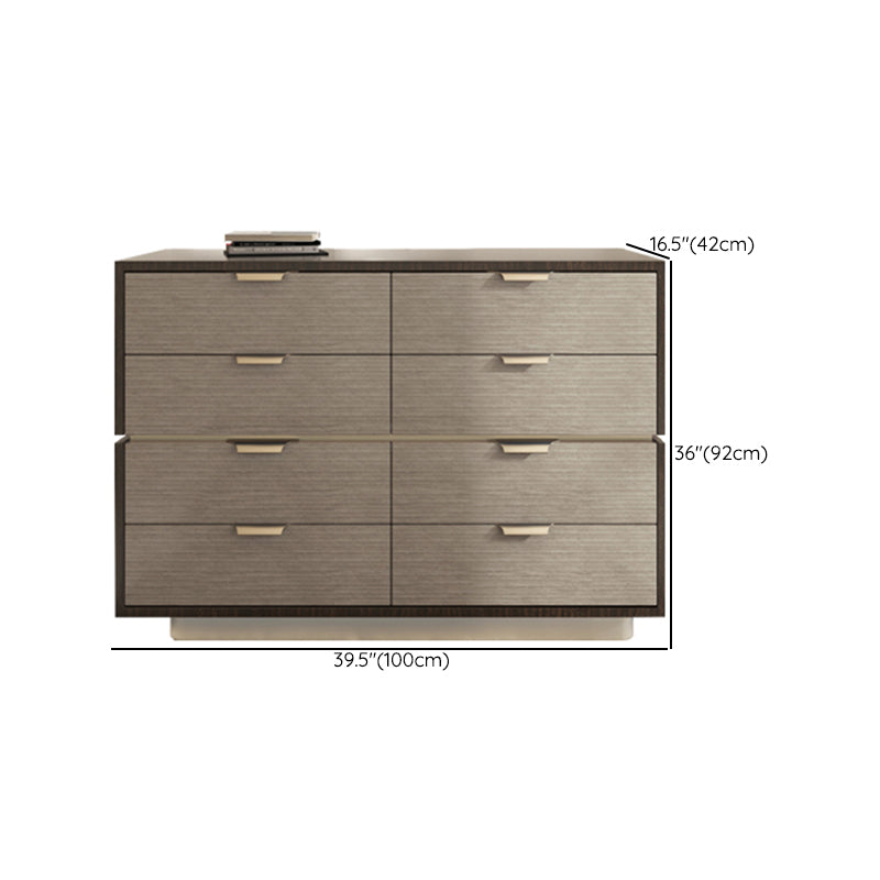 16.38-inch Width Storage Chest Modern Storage Chest Dresser with 3/8/5 Drawers Clearhalo 'Bedroom Furniture' 'Dressers & Chests' 'dressers_chests' 'furn' 'furn_dressers_chests' 'Furniture' 6822724