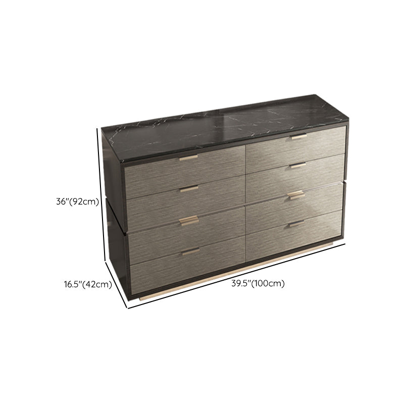 16.38-inch Width Storage Chest Modern Storage Chest Dresser with 3/8/5 Drawers Clearhalo 'Bedroom Furniture' 'Dressers & Chests' 'dressers_chests' 'furn' 'furn_dressers_chests' 'Furniture' 6822725