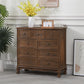 13.65/13.45 Inch Width Storage Chest American Traditional Storage Chest Dresser 31.5"L x 14"W x 31"H Brown Clearhalo 'Bedroom Furniture' 'Dressers & Chests' 'dressers_chests' 'furn' 'furn_dressers_chests' 'Furniture' 6822750