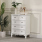 13.65/13.45 Inch Width Storage Chest American Traditional Storage Chest Dresser 24"L x 14"W x 31"H Ivory Clearhalo 'Bedroom Furniture' 'Dressers & Chests' 'dressers_chests' 'furn' 'furn_dressers_chests' 'Furniture' 6822769