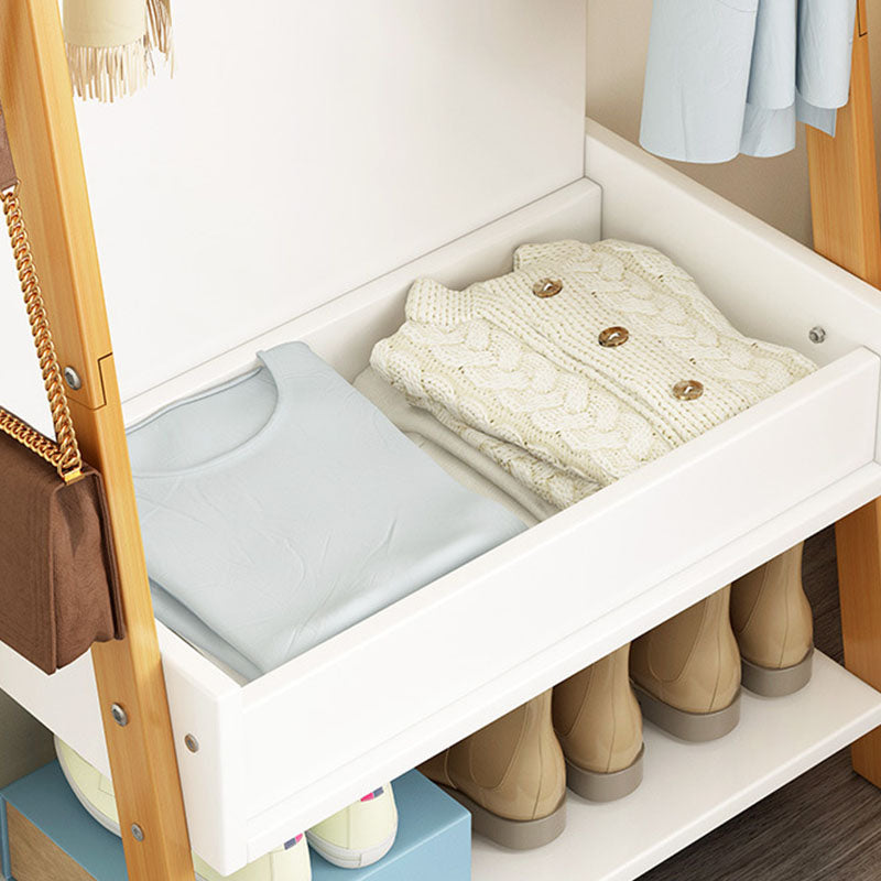 Wooden Entrance Hall Tree Traditional Style Simple Home Floor Coat Rack Clearhalo 'Entry & Mudroom Furniture' 'furn' 'furn_hall_tree_coat_racks' 'Furniture' 'Hall Trees & Coat Racks' 'hall_tree_coat_racks' 6823056