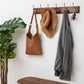 Brown Wooden Coat Hanger Modern Style Minimalist Home Wall Hanging Coat Rack 1 Piece 6 Clearhalo 'Entry & Mudroom Furniture' 'furn' 'furn_hall_tree_coat_racks' 'Furniture' 'Hall Trees & Coat Racks' 'hall_tree_coat_racks' 6823080