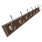 Brown Wooden Coat Hanger Modern Style Minimalist Home Wall Hanging Coat Rack Clearhalo 'Entry & Mudroom Furniture' 'furn' 'furn_hall_tree_coat_racks' 'Furniture' 'Hall Trees & Coat Racks' 'hall_tree_coat_racks' 6823095