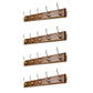 Brown Wooden Coat Hanger Modern Style Minimalist Home Wall Hanging Coat Rack 4 Piece Set 5 Clearhalo 'Entry & Mudroom Furniture' 'furn' 'furn_hall_tree_coat_racks' 'Furniture' 'Hall Trees & Coat Racks' 'hall_tree_coat_racks' 6823096