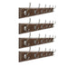 Brown Wooden Coat Hanger Modern Style Minimalist Home Wall Hanging Coat Rack 4 Piece Set 6 Clearhalo 'Entry & Mudroom Furniture' 'furn' 'furn_hall_tree_coat_racks' 'Furniture' 'Hall Trees & Coat Racks' 'hall_tree_coat_racks' 6823099