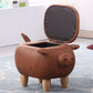 Modern Standard Pig Water Resistant Standard for Living Room Clearhalo 'furn' 'furn_ottomans_poufs' 'Furniture' 'Living Room Furniture' 'Ottomans & Poufs' 'ottomans_poufs' 6823169