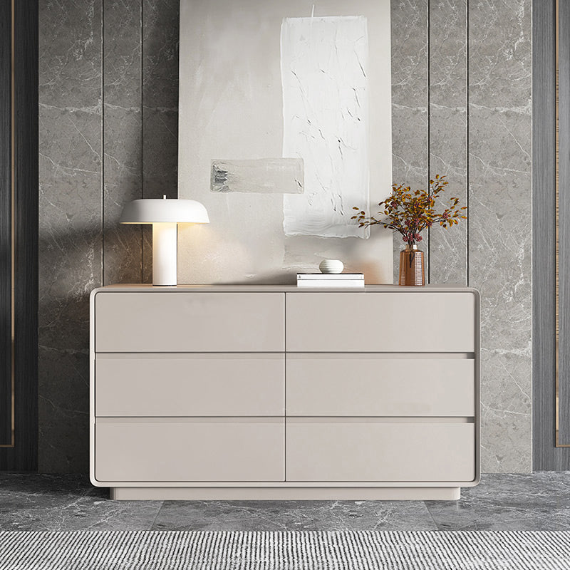 15.6-inch W Modern Storage Chest Manufactured Wood Storage Chest Dresser 47"L x 16"W x 32"H Grey Clearhalo 'Bedroom Furniture' 'Dressers & Chests' 'dressers_chests' 'furn' 'furn_dressers_chests' 'Furniture' 6823229