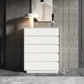 15.6-inch W Modern Storage Chest Manufactured Wood Storage Chest Dresser Clearhalo 'Bedroom Furniture' 'Dressers & Chests' 'dressers_chests' 'furn' 'furn_dressers_chests' 'Furniture' 6823244