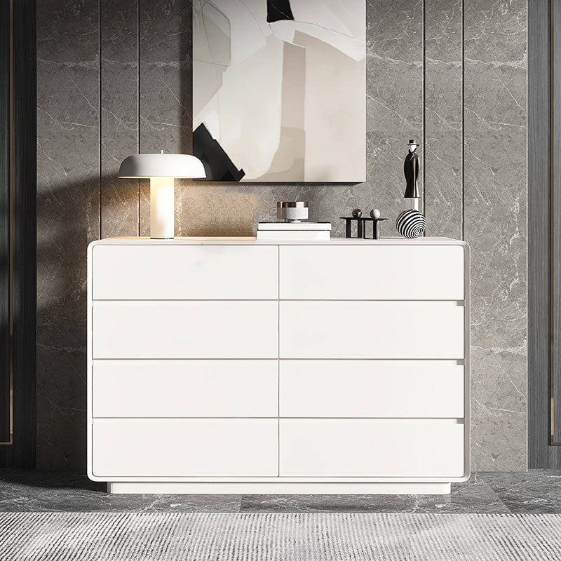 15.6-inch W Modern Storage Chest Manufactured Wood Storage Chest Dresser 59"L x 16"W x 37"H White Clearhalo 'Bedroom Furniture' 'Dressers & Chests' 'dressers_chests' 'furn' 'furn_dressers_chests' 'Furniture' 6823264