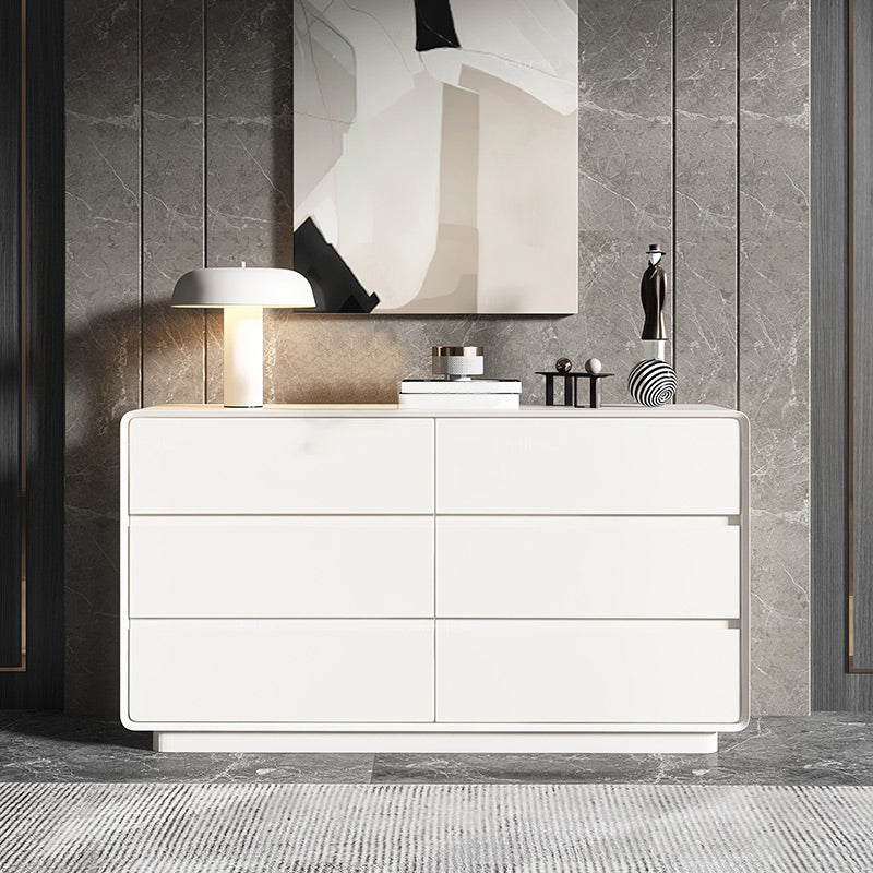 15.6-inch W Modern Storage Chest Manufactured Wood Storage Chest Dresser 43"L x 16"W x 32"H White Clearhalo 'Bedroom Furniture' 'Dressers & Chests' 'dressers_chests' 'furn' 'furn_dressers_chests' 'Furniture' 6823265