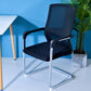 Silla de escritorio de malla ergonómica silla de oficina de metal contemporánea con brazo
