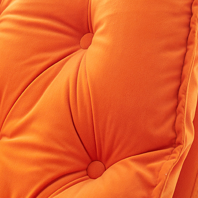 Sedia a dondolo imbottita moderna salone pigro sedia di divano pigro