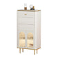 Commode classique de coffre de rangement de Glam de coffre de stockage en pierre de largeur de 11,7 pouces