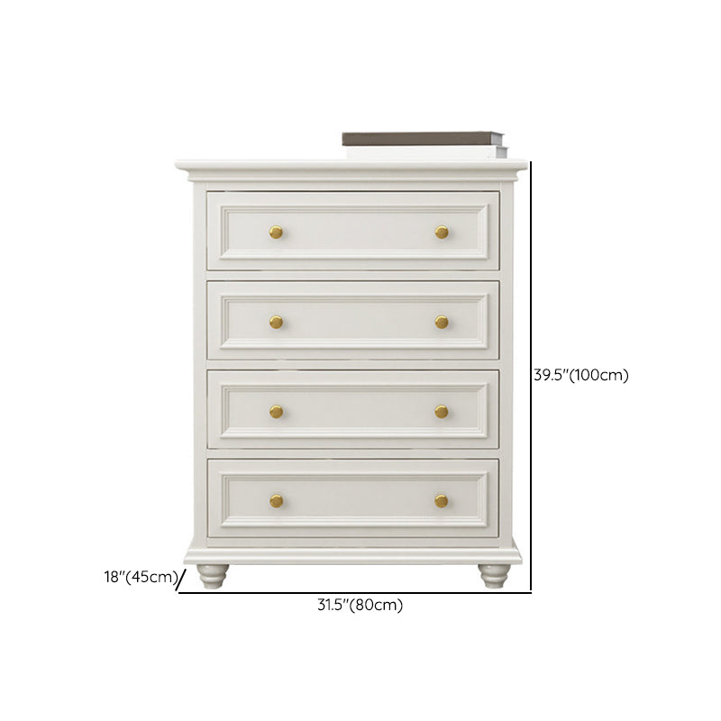 17.55-inch Width Storage Chest Modern Solid Wood Storage Chest Dresser