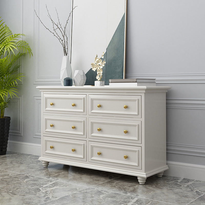 Ornate Traditional Double Dresser Birch Storage Chest with Drawers for Bedroom Clearhalo 'Bedroom Furniture' 'Dressers & Chests' 'dressers_chests' 'furn' 'furn_dressers_chests' 'Furniture' 6825421