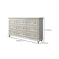 Ornate Traditional Double Dresser Birch Storage Chest with Drawers for Bedroom Clearhalo 'Bedroom Furniture' 'Dressers & Chests' 'dressers_chests' 'furn' 'furn_dressers_chests' 'Furniture' 6825449