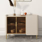 Tavolo a buffet in stile glam Credenza a buffet con cassetti e armadi