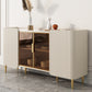 Tavolo a buffet in stile glam Credenza a buffet con cassetti e armadi