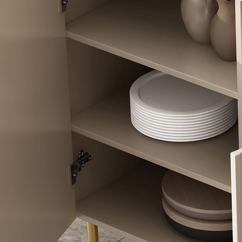 Tavolo a buffet in stile glam Credenza a buffet con cassetti e armadi