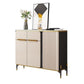 Sideboard a buffet di pietra di credenza glam con cassetti e armadi