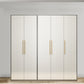 Hinged Wardrobe Armoire Modern Engineered Wood Storage Cabinet