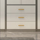 Hinged Wardrobe Armoire Modern Engineered Wood Storage Cabinet