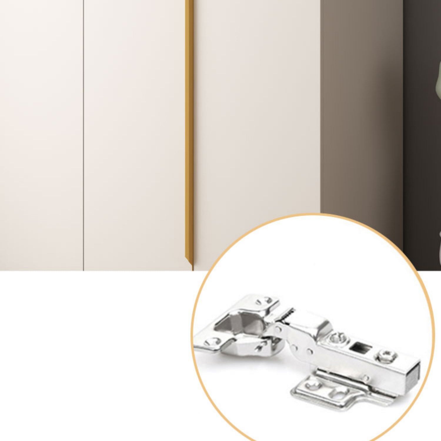 Hinged Wardrobe Closet White Engineered Wood Wardrobe Armoire Clearhalo 'Armoires & Wardrobes' 'armoires_wardrobes' 'Bedroom Furniture' 'furn' 'furn_armoires_wardrobes' 'Furniture' 6825755