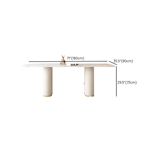 1/4/5/7 Pièces Ensemble de restauration meubles pour salle à manger en pierre pour salle à manger