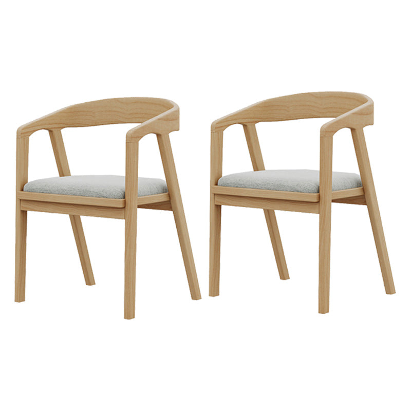 Modern 1/2/3/4/5 Pieces Dining Set Rectangle Pine Wood Dining Table for Dining Room