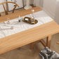 Modern 1/2/3/4/5 Pieces Dining Set Rectangle Pine Wood Dining Table for Dining Room