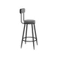 Modern 1/3 Pieces Bar Table Set Stone Counter Table with Stools for Dining Room Light-Grey 30"H Stool (Single) Clearhalo 'Bar Furniture' 'furn' 'furn_home_bar_bar_sets' 'Furniture' 'Home Bars & Bar Sets' 'home_bar_bar_sets' 'Kitchen & Dining Furniture' 6826049