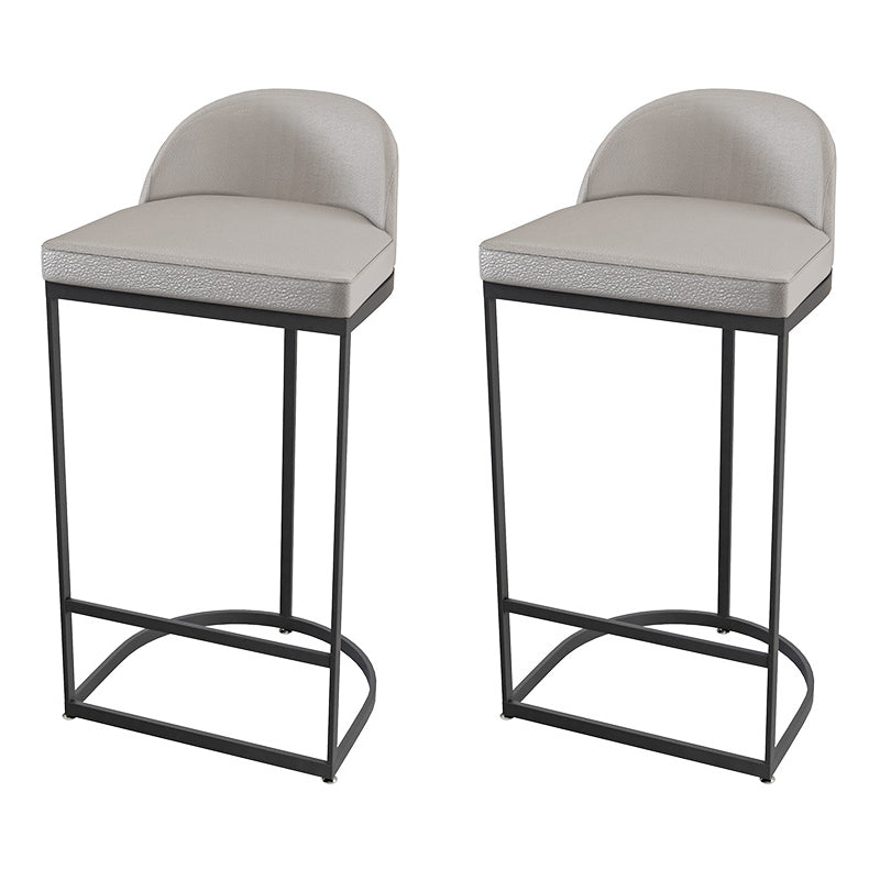 Modern 1/2/5 Pieces Bar Table Set Stone Counter Table with High Stools for Cafe Black 30"H Stools (Set of 2) Clearhalo 'Bar Furniture' 'furn' 'furn_home_bar_bar_sets' 'Furniture' 'Home Bars & Bar Sets' 'home_bar_bar_sets' 'Kitchen & Dining Furniture' 6826092