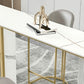 Modern 1/2/5 Pieces Bar Table Set Stone Counter Table with High Stools for Cafe Clearhalo 'Bar Furniture' 'furn' 'furn_home_bar_bar_sets' 'Furniture' 'Home Bars & Bar Sets' 'home_bar_bar_sets' 'Kitchen & Dining Furniture' 6826097