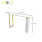 Modern 1/2/5 Pieces Bar Table Set Stone Counter Table with High Stools for Cafe Clearhalo 'Bar Furniture' 'furn' 'furn_home_bar_bar_sets' 'Furniture' 'Home Bars & Bar Sets' 'home_bar_bar_sets' 'Kitchen & Dining Furniture' 6826105