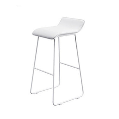Industrial Indoor Bar Table Set 1/2 Pcs Solid Wood Bar Table with Upholstered Stools