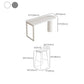 Industrial Indoor Bar Table Set 1/2 Pcs Solid Wood Bar Table with Upholstered Stools