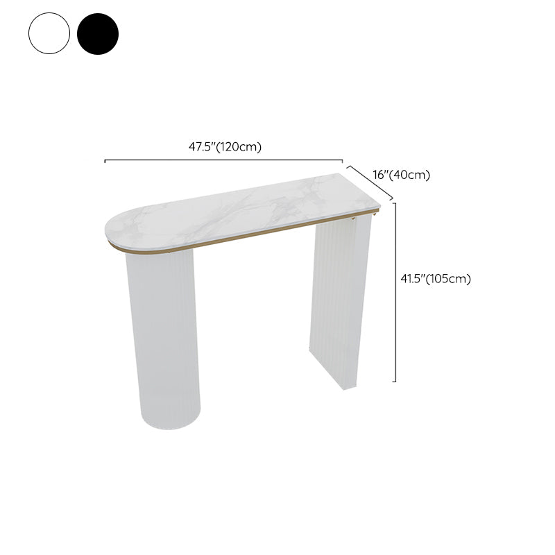 Industrial Bar Table Set 1/5 Pcs Stone Top Bar Table and Plastic Stools Clearhalo 'Bar Furniture' 'furn' 'furn_home_bar_bar_sets' 'Furniture' 'Home Bars & Bar Sets' 'home_bar_bar_sets' 'Kitchen & Dining Furniture' 6826257