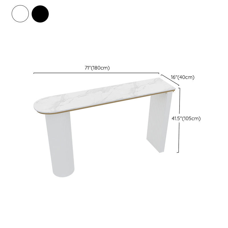 Industrial Bar Table Set 1/5 Pcs Stone Top Bar Table and Plastic Stools Clearhalo 'Bar Furniture' 'furn' 'furn_home_bar_bar_sets' 'Furniture' 'Home Bars & Bar Sets' 'home_bar_bar_sets' 'Kitchen & Dining Furniture' 6826260