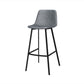 Modern Rectangle Bar Table Set 1/3 Pcs Stone Top Bar Table and Upholstered Stools Grey 30"H Stool (Single) Clearhalo 'Bar Furniture' 'furn' 'furn_home_bar_bar_sets' 'Furniture' 'Home Bars & Bar Sets' 'home_bar_bar_sets' 'Kitchen & Dining Furniture' 6826273