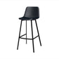 Modern Rectangle Bar Table Set 1/3 Pcs Stone Top Bar Table and Upholstered Stools Black 30"H Stool (Single) Clearhalo 'Bar Furniture' 'furn' 'furn_home_bar_bar_sets' 'Furniture' 'Home Bars & Bar Sets' 'home_bar_bar_sets' 'Kitchen & Dining Furniture' 6826275