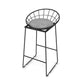 Solid Wood Counter Set Contemporary 1/3 Pieces Counter Height Set Black 30"H Stool (Single) Clearhalo 'Bar Furniture' 'furn' 'furn_home_bar_bar_sets' 'Furniture' 'Home Bars & Bar Sets' 'home_bar_bar_sets' 'Kitchen & Dining Furniture' 6826299