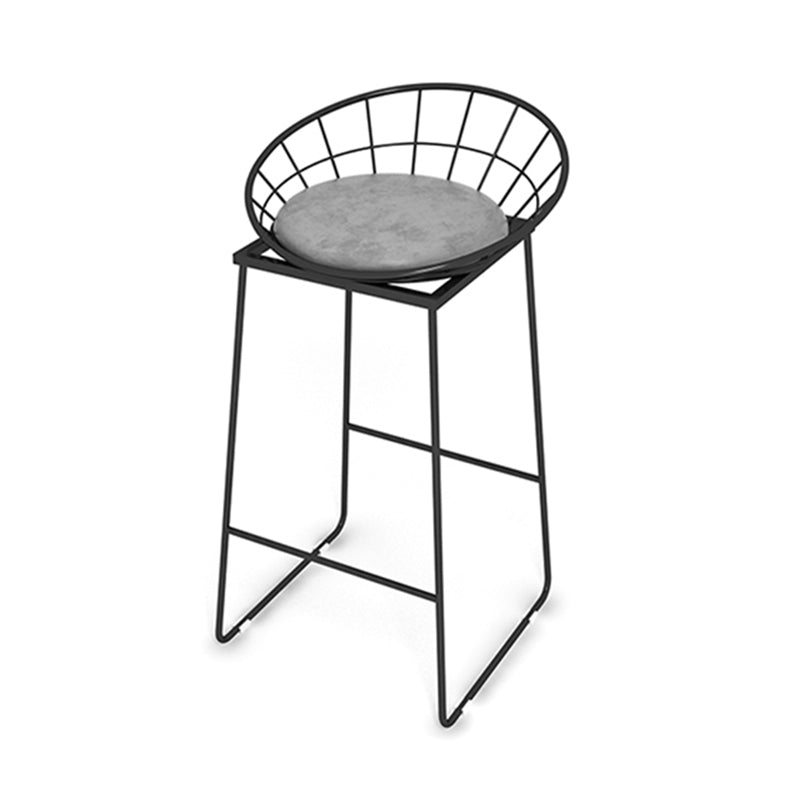 Solid Wood Counter Set Contemporary 1/3 Pieces Counter Height Set Black 30"H Stool (Single) Clearhalo 'Bar Furniture' 'furn' 'furn_home_bar_bar_sets' 'Furniture' 'Home Bars & Bar Sets' 'home_bar_bar_sets' 'Kitchen & Dining Furniture' 6826299
