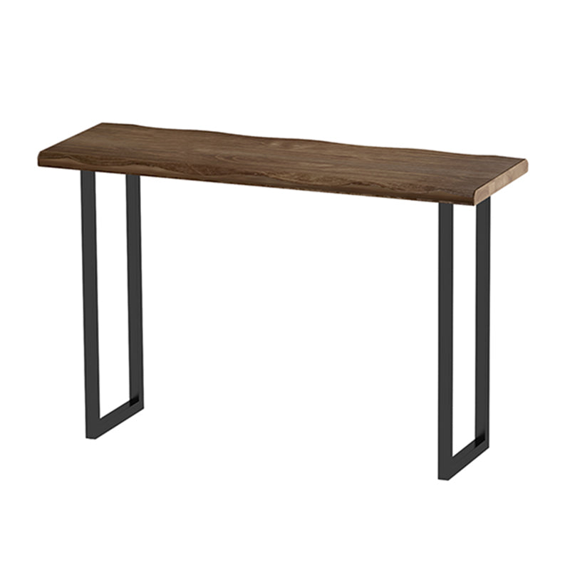 Solid Wood Counter Set Contemporary 1/3 Pieces Counter Height Set Brown 47"L x 16"W Clearhalo 'Bar Furniture' 'furn' 'furn_home_bar_bar_sets' 'Furniture' 'Home Bars & Bar Sets' 'home_bar_bar_sets' 'Kitchen & Dining Furniture' 6826301