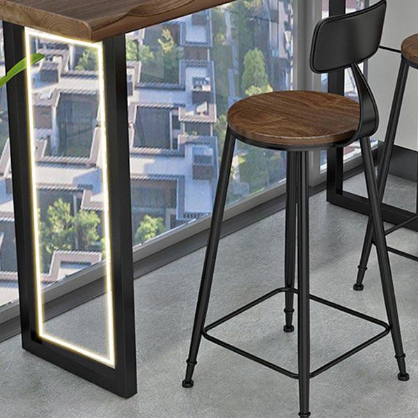 Solid Wood Counter Set Contemporary 1/3 Pieces Counter Height Set Clearhalo 'Bar Furniture' 'furn' 'furn_home_bar_bar_sets' 'Furniture' 'Home Bars & Bar Sets' 'home_bar_bar_sets' 'Kitchen & Dining Furniture' 6826304