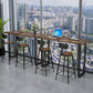 Solid Wood Counter Set Contemporary 1/3 Pieces Counter Height Set Clearhalo 'Bar Furniture' 'furn' 'furn_home_bar_bar_sets' 'Furniture' 'Home Bars & Bar Sets' 'home_bar_bar_sets' 'Kitchen & Dining Furniture' 6826307