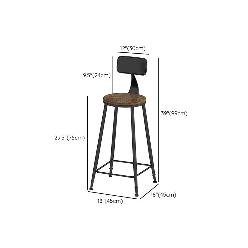 Solid Wood Counter Set Contemporary 1/3 Pieces Counter Height Set Clearhalo 'Bar Furniture' 'furn' 'furn_home_bar_bar_sets' 'Furniture' 'Home Bars & Bar Sets' 'home_bar_bar_sets' 'Kitchen & Dining Furniture' 6826311